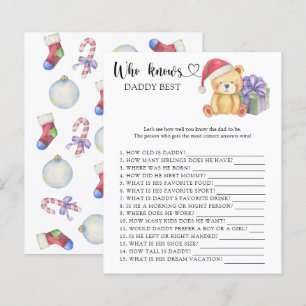 Papier Ours en peluche d'hiver - Qui connaît le meilleur 