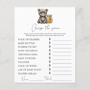 Papier Ours et miel - Prix Guest jeu