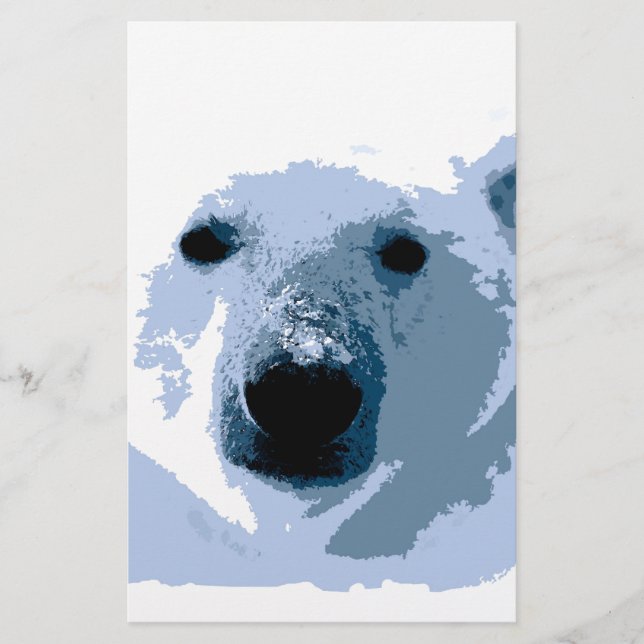 Papier Ours polaire (Devant)