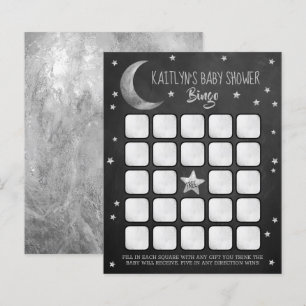 Papier Over The Moon   Bingo de Baby Shower