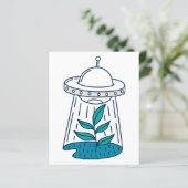 Papier OVNI Alien (Debout devant)