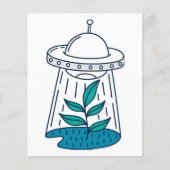 Papier OVNI Alien (Devant)