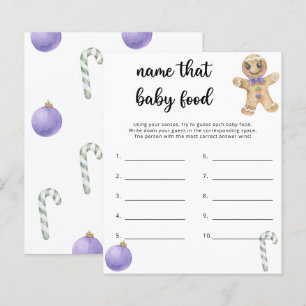 Papier Pain d'épices - Nom de l'aliment pour bébé