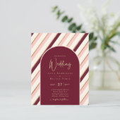 Papier Palette de couleurs Mariage or rose Bourgogne (Debout devant)