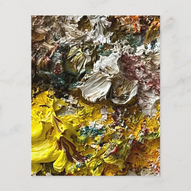 Papier Palette de l'artiste #1 (Devant)