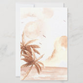 Papier Palme Tropicale Rustique (Dos)