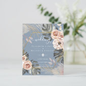 Papier PAMPAS HERBE TROPICALE Mariage Budget À Petit Prix (Debout devant)