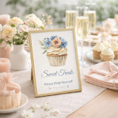 Papier Pancarte pour table de desserts de Baby Shower ave