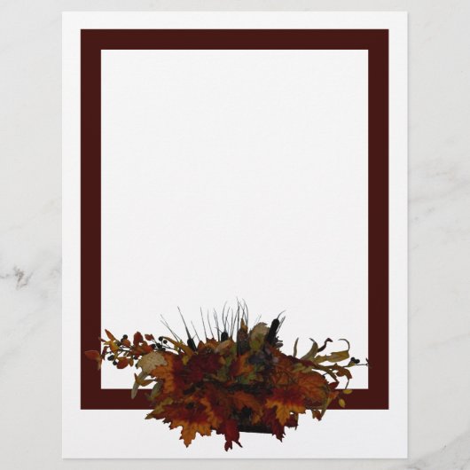 Papier Panier d'automne (Devant)