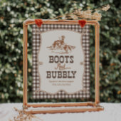 Papier Panneau Chaussures et Bubbly 8x10