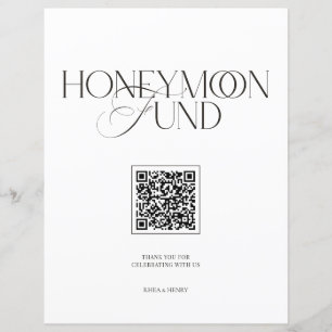 Papier Panneau de mariage élégant noir et blanc pour la c