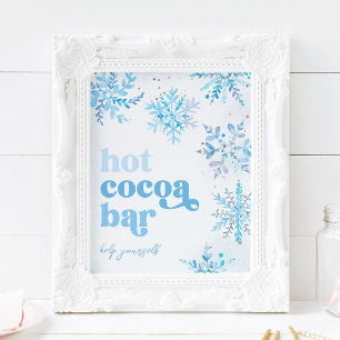 Papier Panneau de signalisation pour bar de chocolat chau