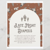 Papier Panneau des plongeurs de nuit occidentaux 8x10 imp (Devant)