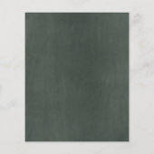 Papier Panneaux de mariage personnalisés Ardoise Fleurs M (Dos)