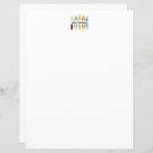 Papier Panneaux vintages (Devant / Derrière)