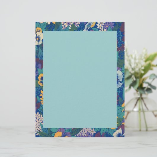 Papier Pansies (Debout devant)