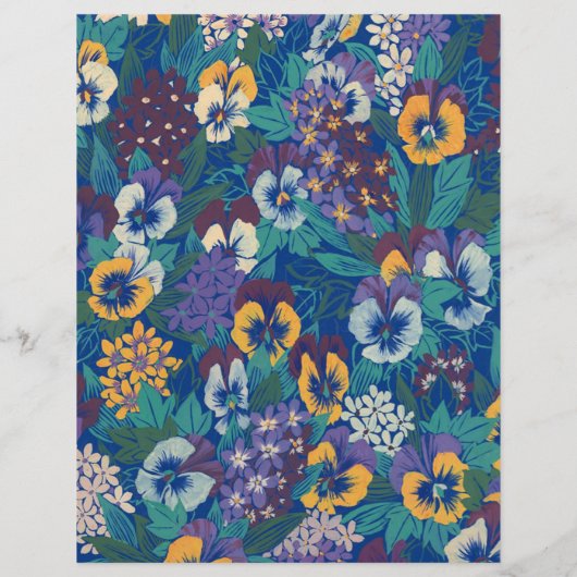 Papier Pansies (Dos)