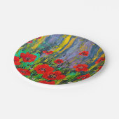 Papier papaver Bord (Gekanteld)