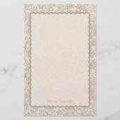 Papier papeterie Blush Pastel Floral (Devant)