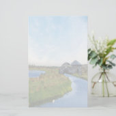 Papier papeterie de la gare Where the River Ends (Debout devant)