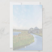 Papier papeterie de la gare Where the River Ends (Dos)