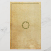 Papier papeterie de style antique (Dos)