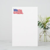 Papier papeterie patriotique (Debout devant)