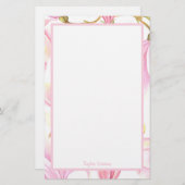 Papier papeterie personnalisé (Devant / Derrière)