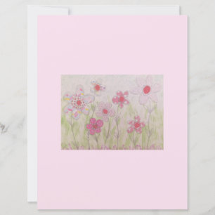 Papier papier à motif rose