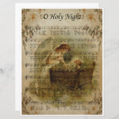 Papier Papier-feuille Musique Art-O Soirée Sainte (Devant / Derrière)