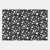 Papier papier Motif noir (Devant 3)