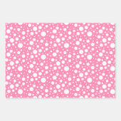 Papier papier Motif rose enveloppant ensemble (Devant 3)