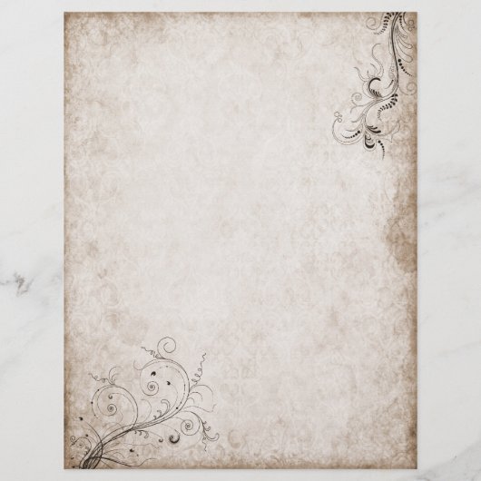 Papier papier vintage (Dos)