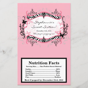 Papier Papillon à mouche à épi à maïs soufflé à micro-ond