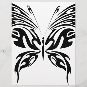 Papier Papillon Abstrait