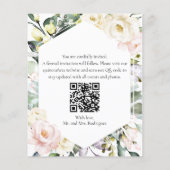 Papier Papillon Floral Quinceanera Photo Enregistrer La D (Dos)