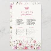 Papier Papillon Quoi Sur Votre Fête des mariées Téléphone (Devant / Derrière)