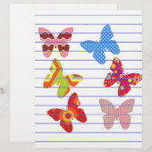 Papier Papillons (Devant / Derrière)