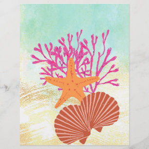 Papier Par le livre de bord de mer