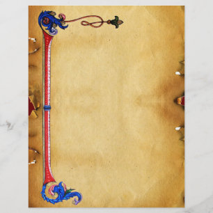 PAPIER PARCHEMENT FLORENTIEL ANTIQUE