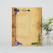 PAPIER PARCHEMENT FLORENTIEL ANTIQUE (Debout devant)
