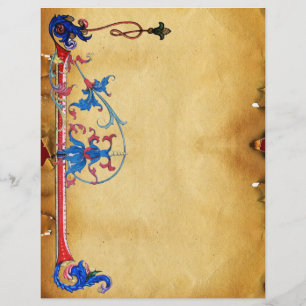 PAPIER PARCHEMENT FLORENTIEL ANTIQUE