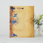 PAPIER PARCHEMENT FLORENTIEL ANTIQUE (Debout devant)