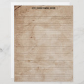 Papier Parchemin (Devant / Derrière)