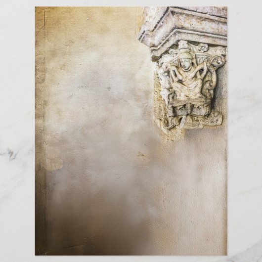 Papier Parchemin Moyen Age Vintage (Devant)