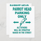 Papier Parking uniquement (Devant / Derrière)