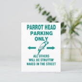 Papier Parking uniquement (Debout devant)