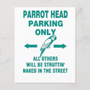 Papier Parking uniquement