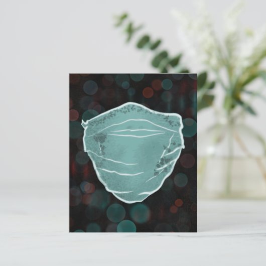 Papier partie masque (Debout devant)