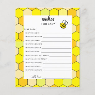 Papier Partie voeux pour bébé